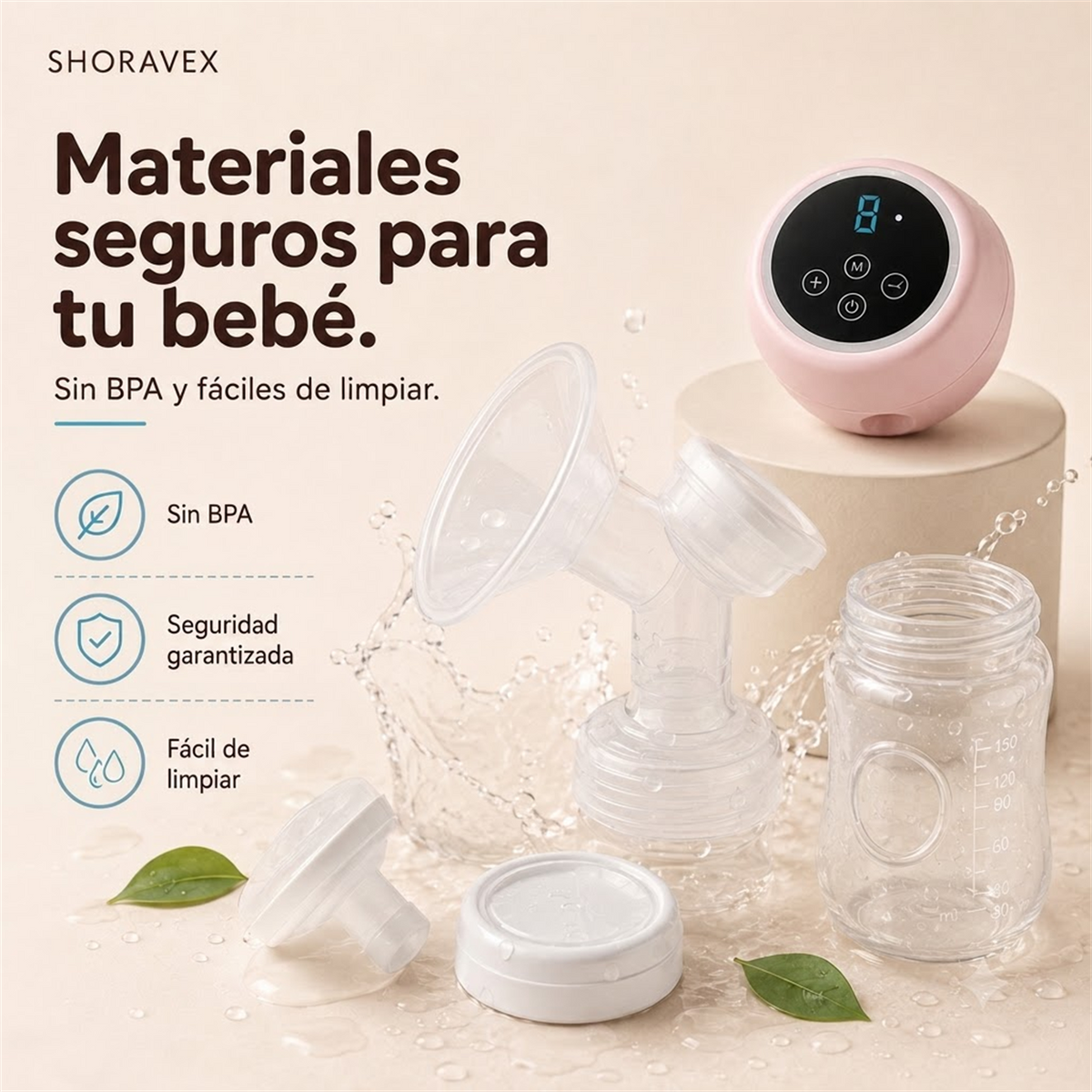 Extractor de leche eléctrico