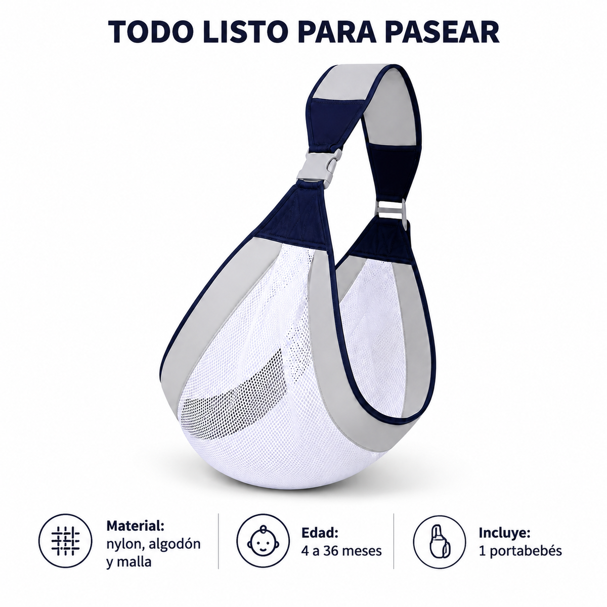 Portabebés Ergonómico y Transpirable – Pack 2 | Shoravex