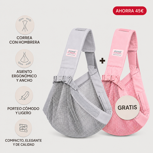 Portabebés Multifuncional 6 en 1 — Diseño Premium