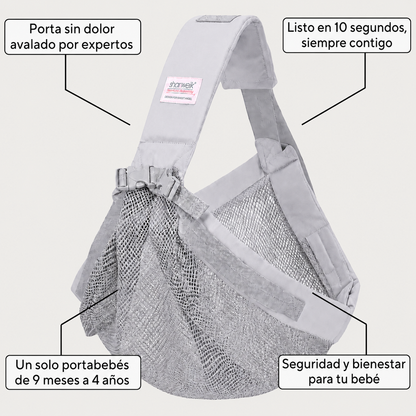 Portabebés Multifuncional 6 en 1 — Diseño Premium