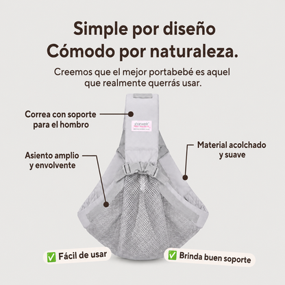 Portabebés Multifuncional 6 en 1 — Diseño Premium