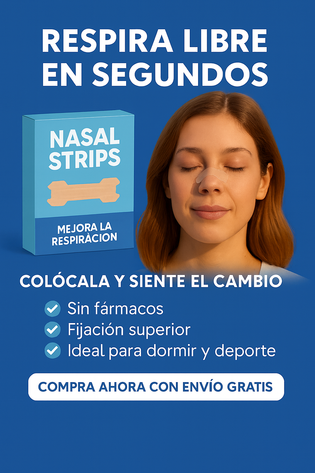 Respira como nunca antes: alivio instantáneo en segundos 10pcs