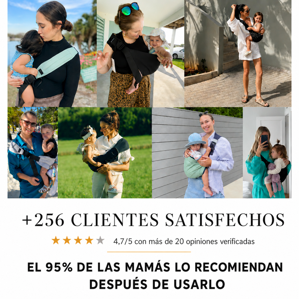 Portabebés Multifuncional 6 en 1 — Diseño Premium