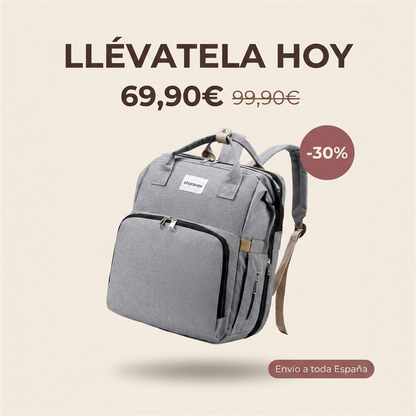 Mochila Mamá Multifuncional - ¡Viaja con Estilo!