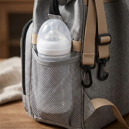 Mochila Mamá Multifuncional - ¡Viaja con Estilo!