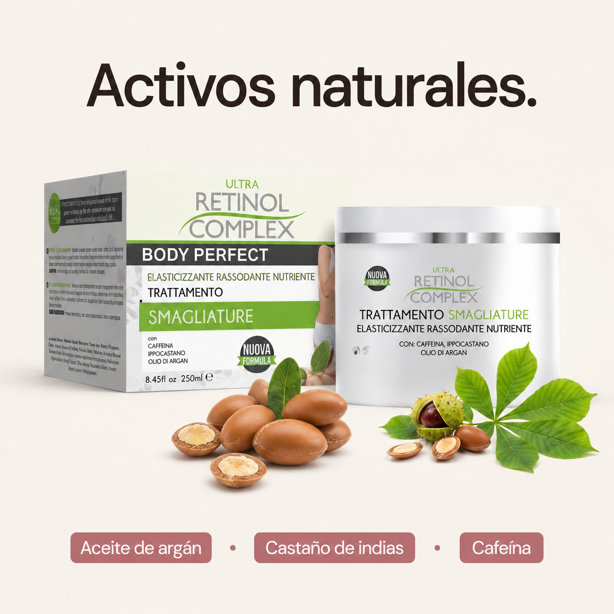 Crema Antiestrías Reafirmante 250ml