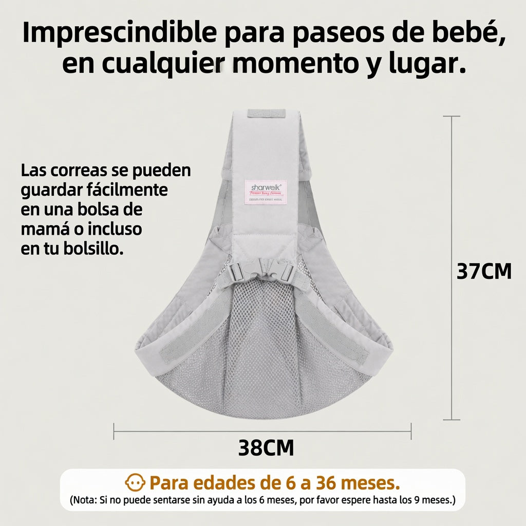 Portabebés Multifuncional 6 en 1 — Diseño Premium