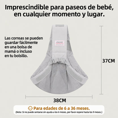 Portabebés Multifuncional 6 en 1 — Diseño Premium