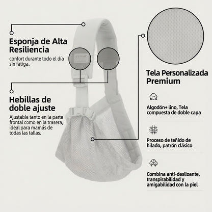 Portabebés Multifuncional 6 en 1 — Diseño Premium
